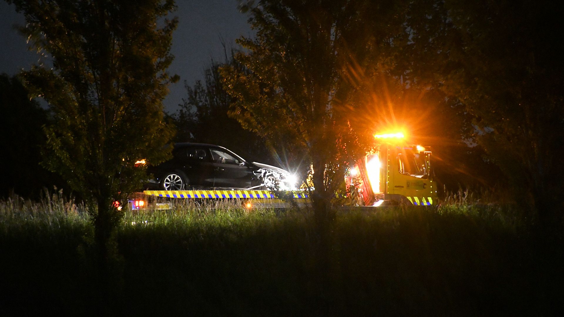 Inzittenden Van Auto Rennen Weg Over De A58 Na Ongeluk - Omroep Zeeland