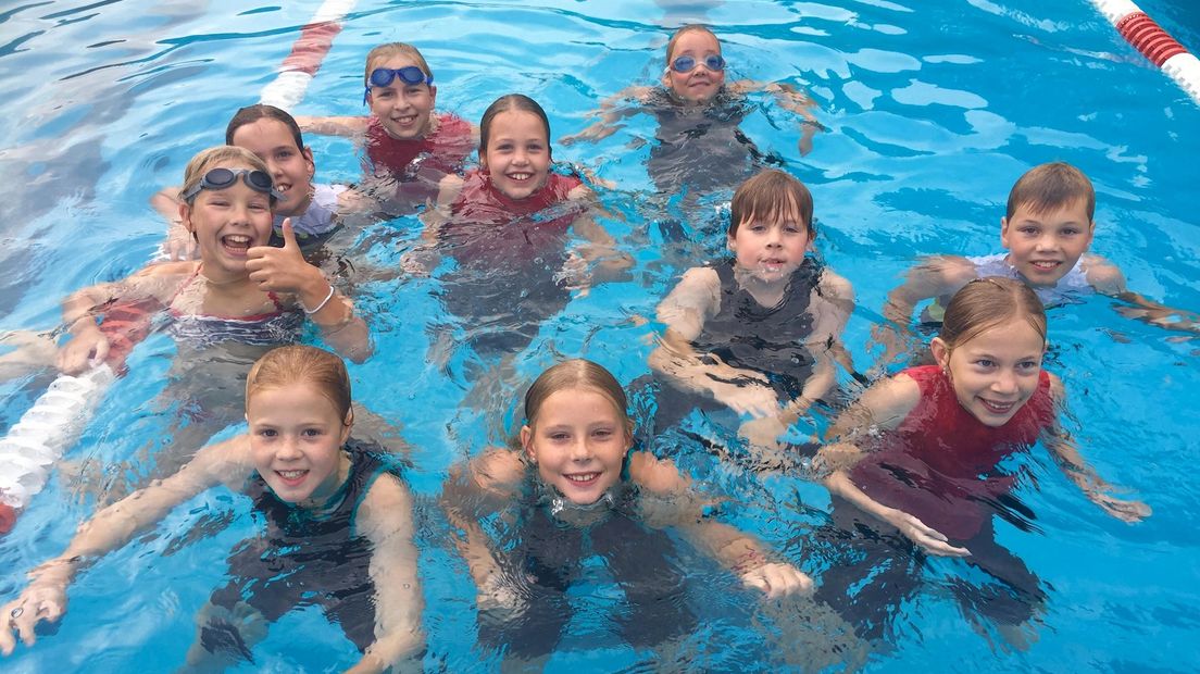 Jeugd Holten klaar voor triatlon