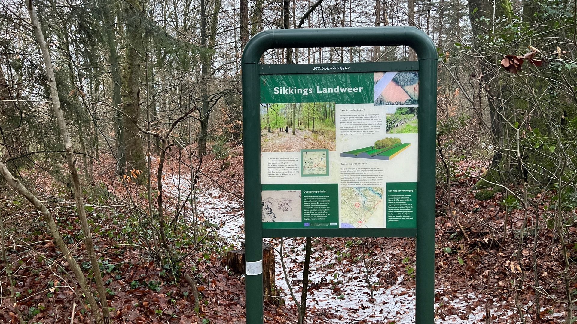 Wandelen langs eeuwenoude landweren in Kotten en Woold.
