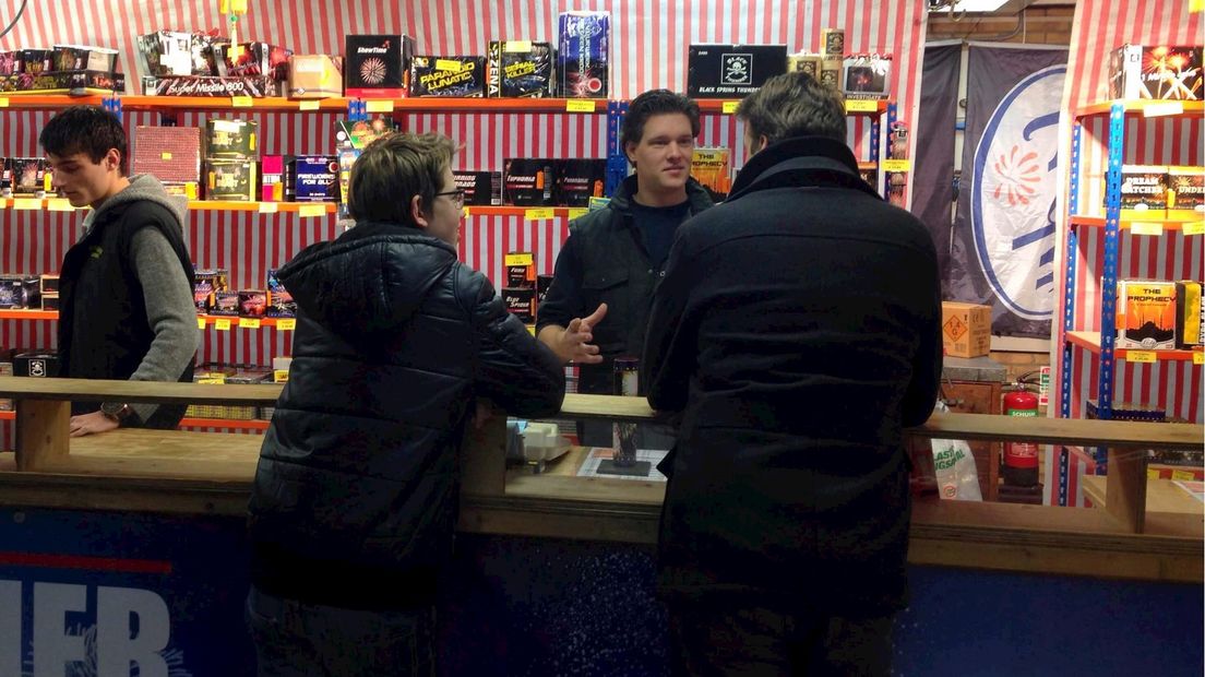 Vuurwerkverkoop in Hengelo
