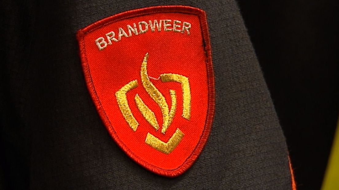 Brandweerlogo op uniform