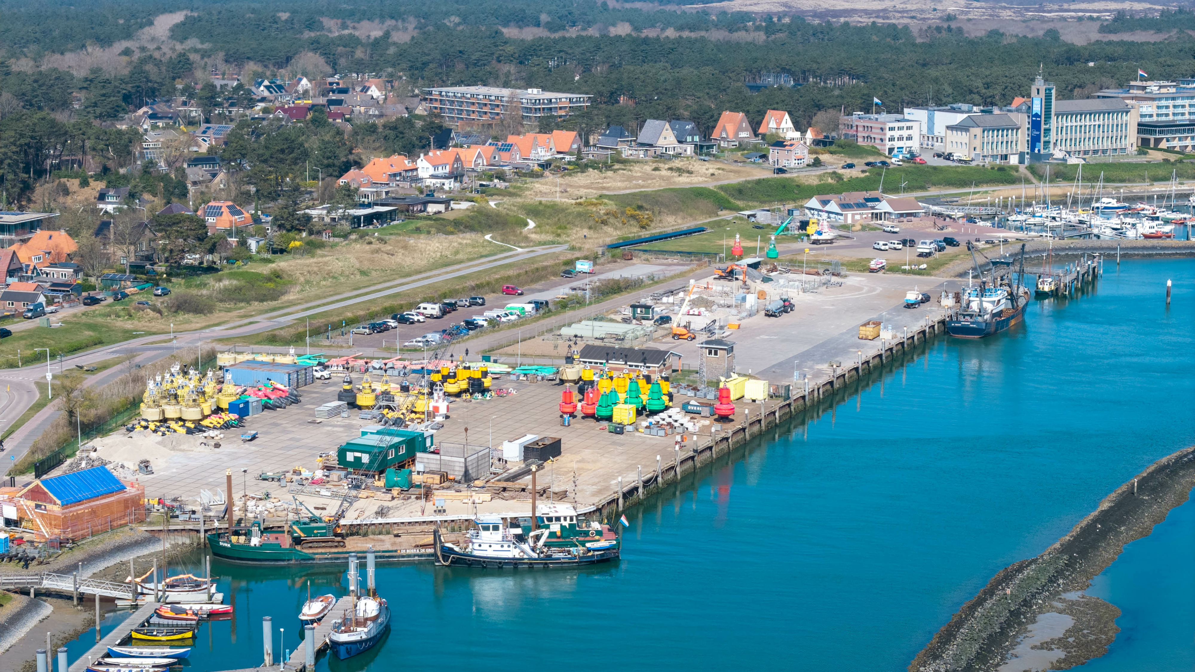 De gemeente Skylge slút de Werkhaven