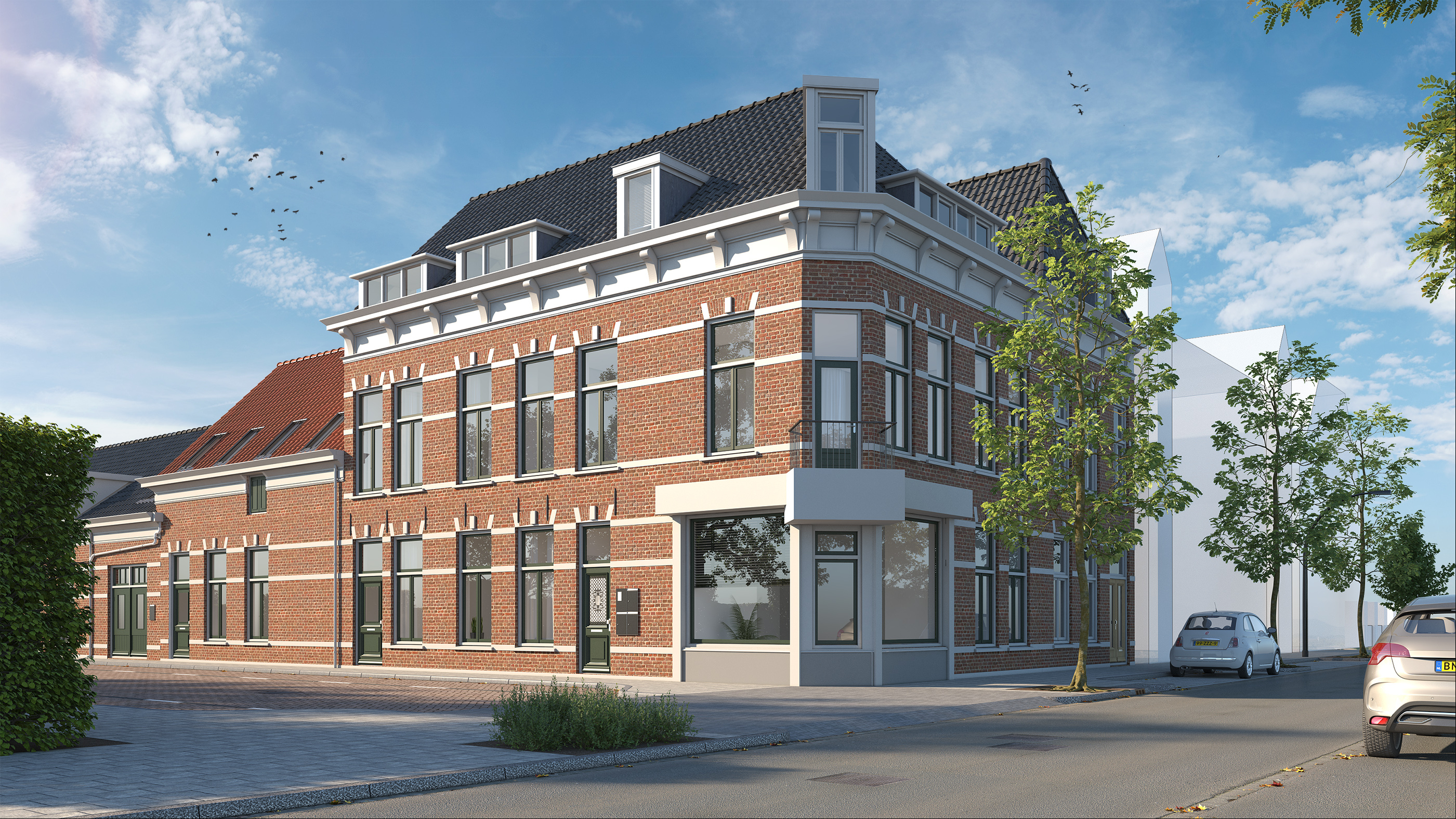 Een impressiefoto van de oude bakkerij in Dordrecht