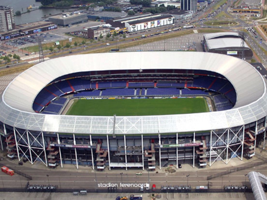 Stadion de Kuip zoals het nu is