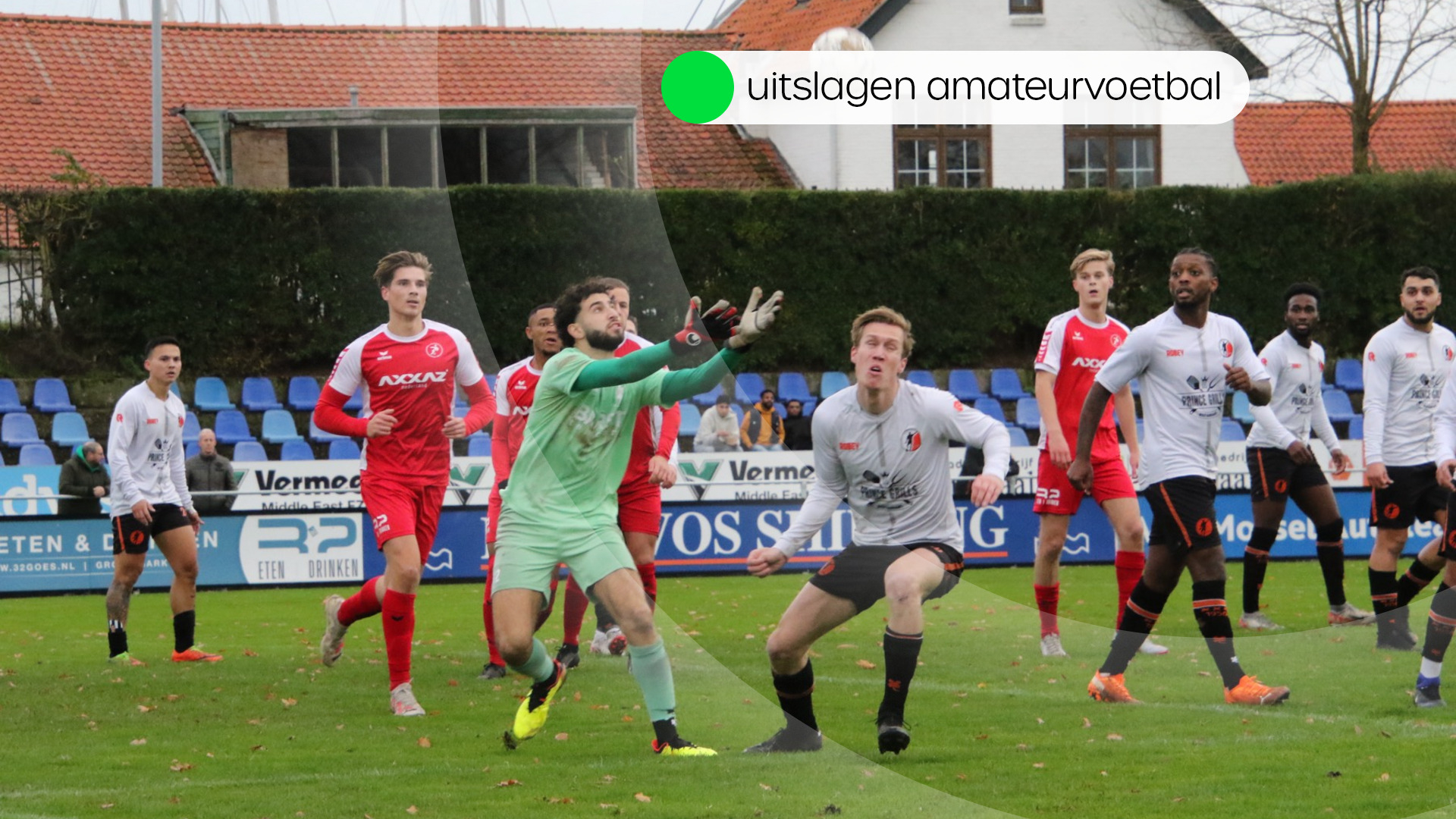 Uitslagen Amateurvoetbal Zondag 26 November - Omroep Zeeland