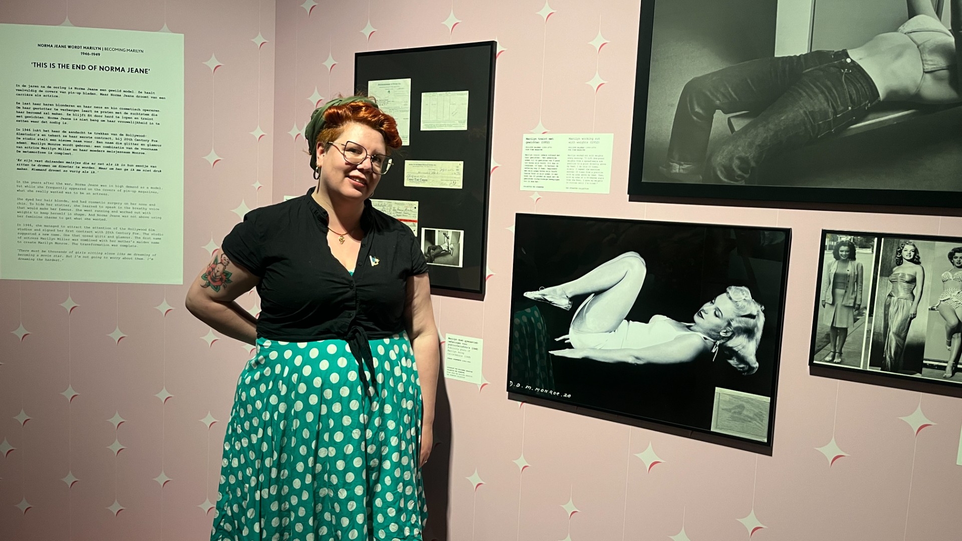 Dolle Mina's bij opening Marilyn Monroe-tentoonstelling in Forum