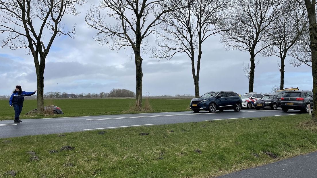 Het verkeer op de N363 ondervindt hinder