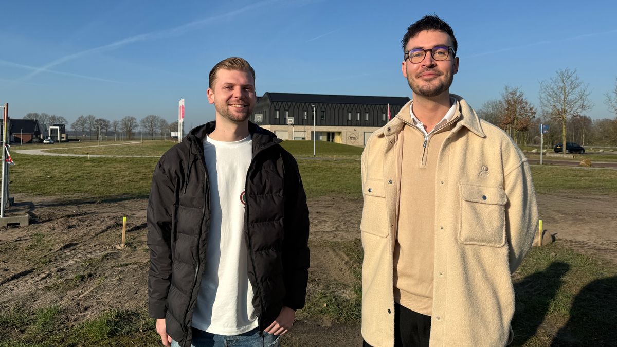 Remco (27) en Christian (31) kansloos op woningmarkt Borger-Odoorn, dus bouwen ze hun eigen wijk