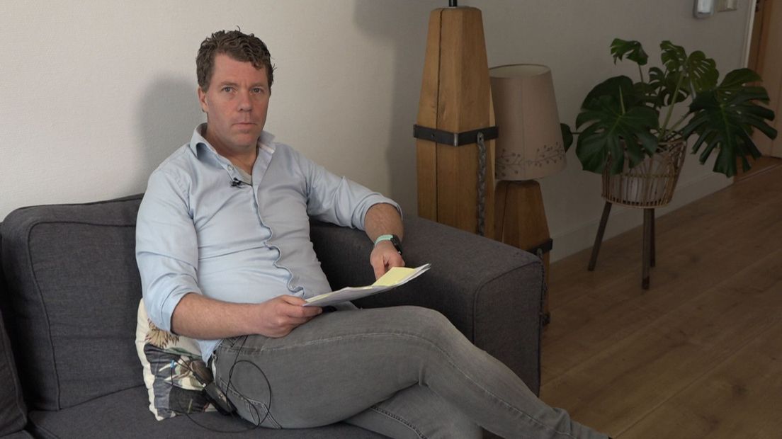 Stefan Alberts met de aanslagen van 17.000 euro