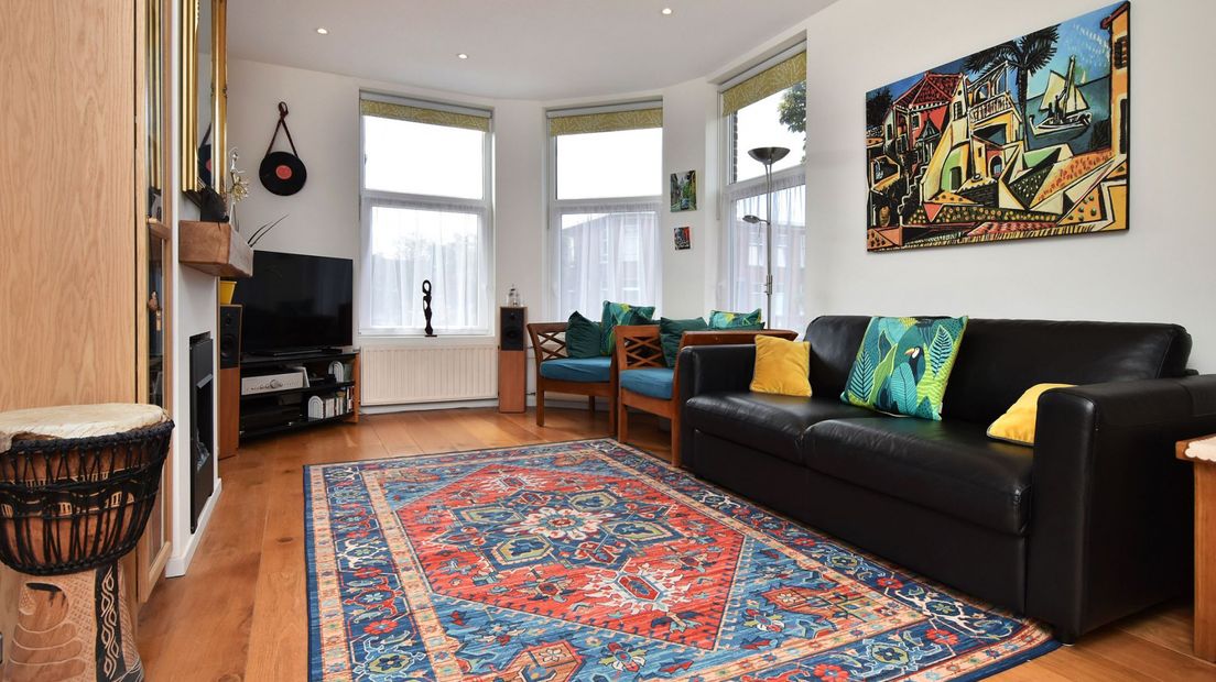 Woonkamer van het appartement