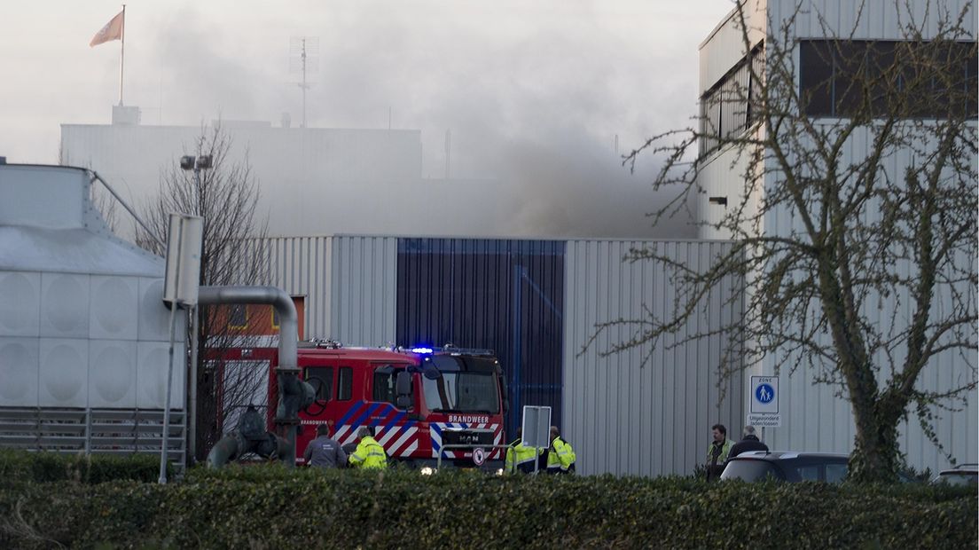 Brand bij TKH Group in Haaksbergen