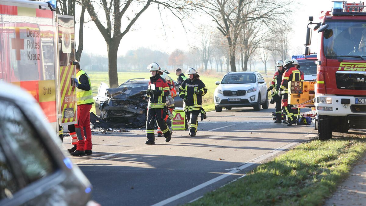 Zwaar verkeersongeval op grensovergang Schoonebeek-Emlichheim