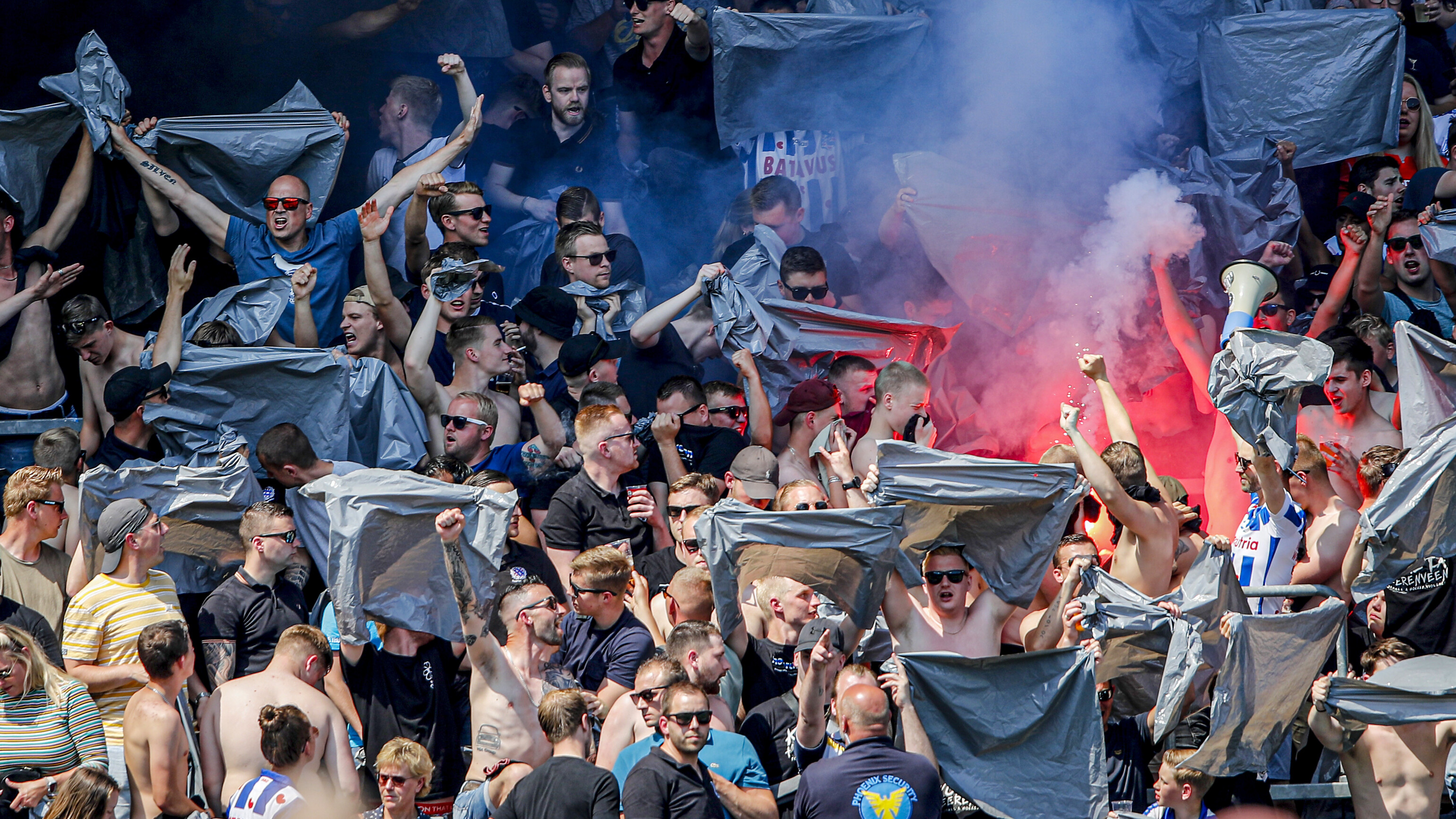 Is sc Hearrenfean besmet troch supportersgeweld? "Wij houden ons open karakter"