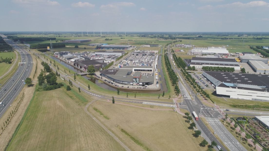 Op Hessenpoort bij Zwolle zijn al enkele groene projecten in uitvoering