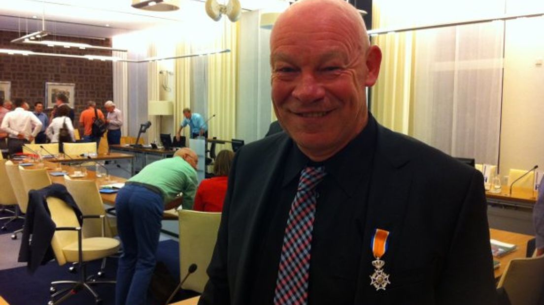 Jan Steenbergen gedecoreerd