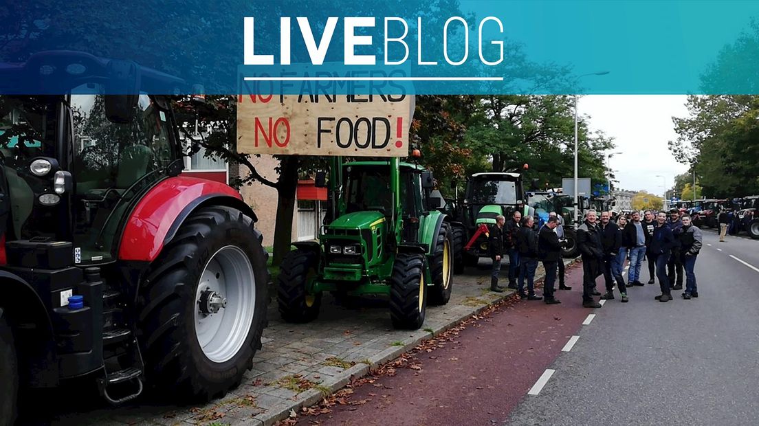 Liveblog: het derde boerenprotest in een half jaar