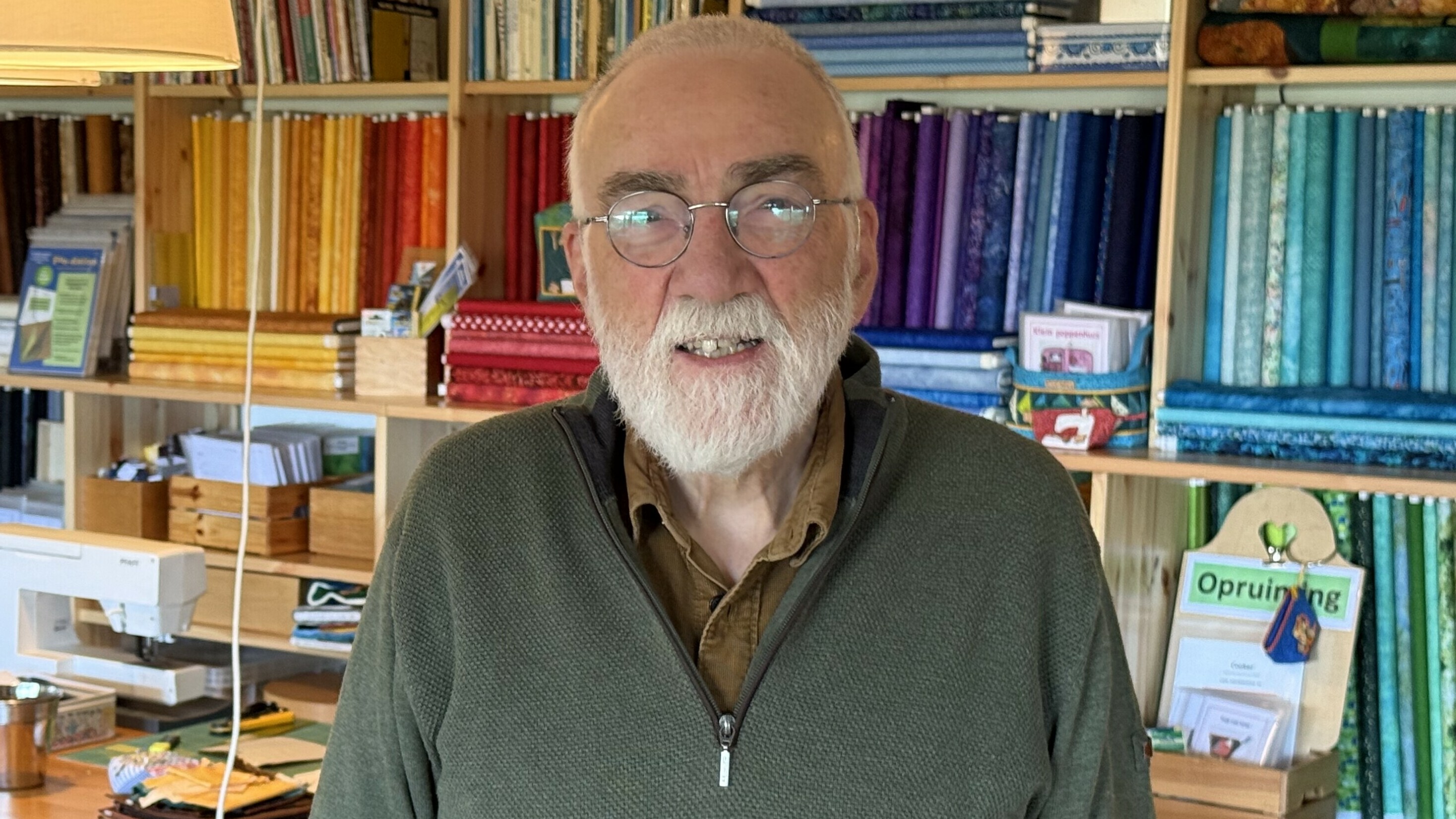 Theo (74) uit Havelte kreeg nul stemmen en haalt er zijn schouders over op