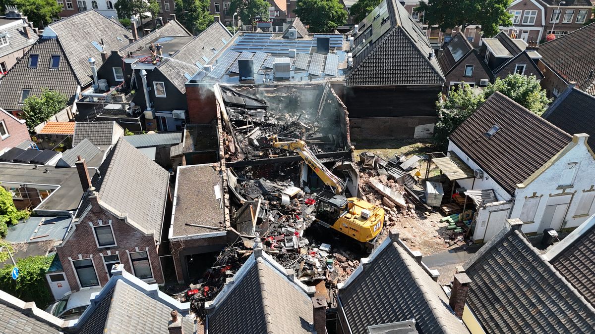 Brand meester in Meppel. Bewoners 'terug naar huis vanavond'