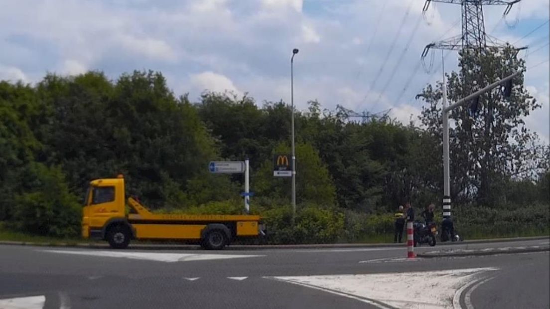 Motorrijder overleden bij ongeluk op Zuiderval in Enschede