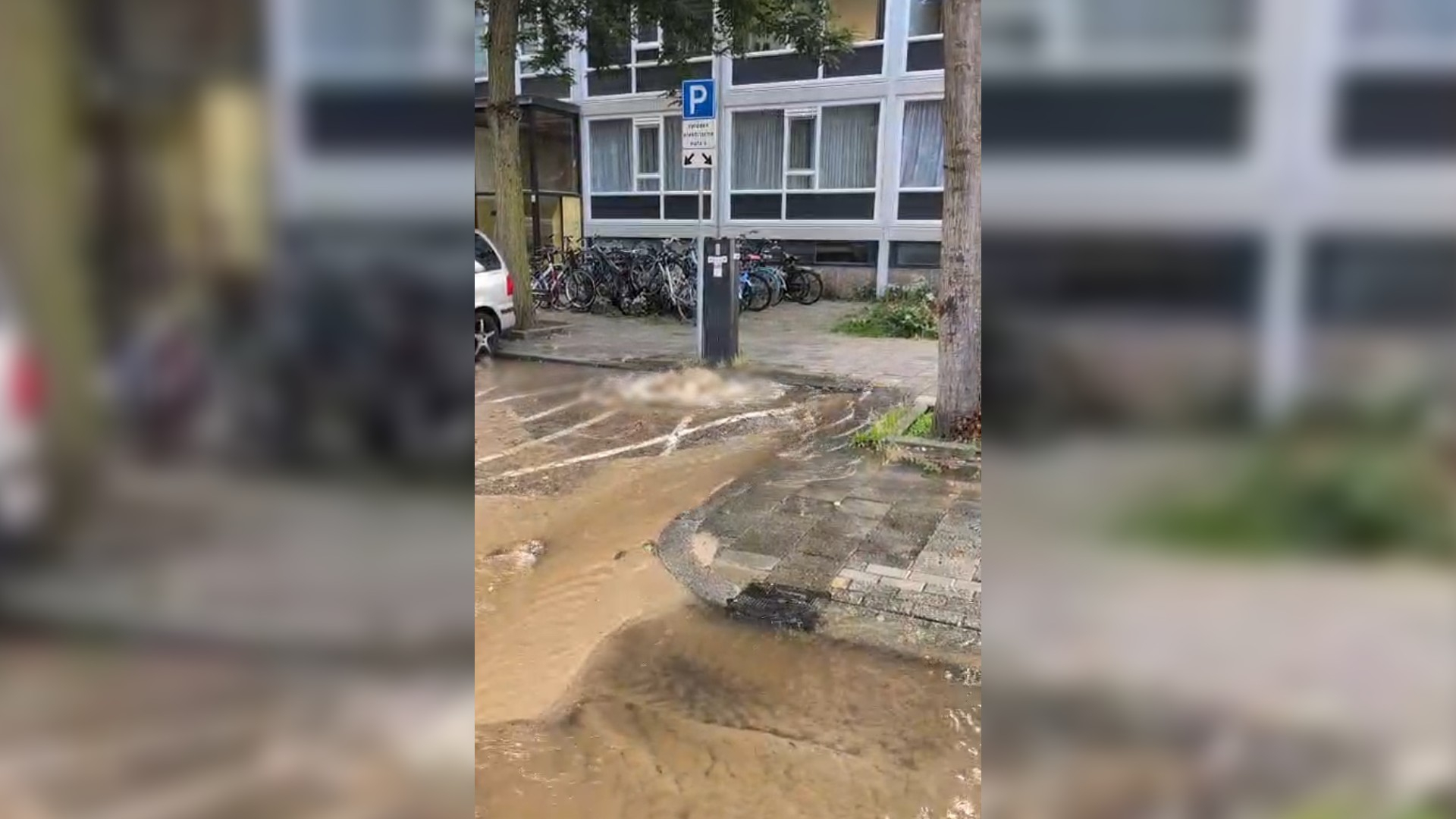 Woningen in Overvecht zonder water door spontane leidingbreuk