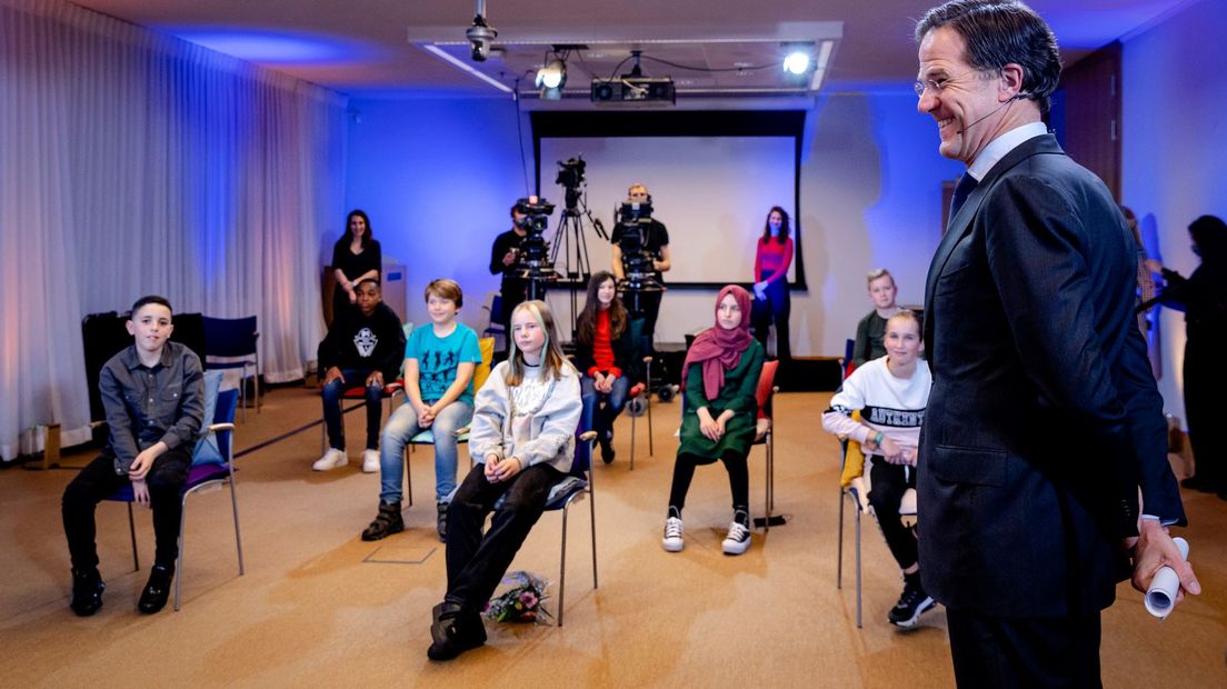 Een coronapersconferentie speciaal voor kinderen