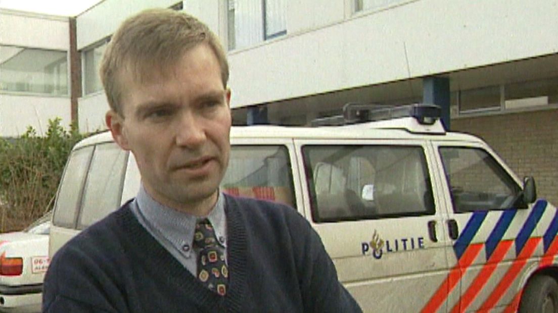 Meindert Joostens in zijn tijd als woordvoerder bij de politie