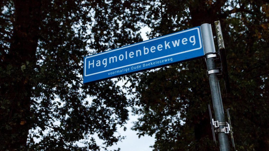 De Hagmolenbeekweg in Enschede