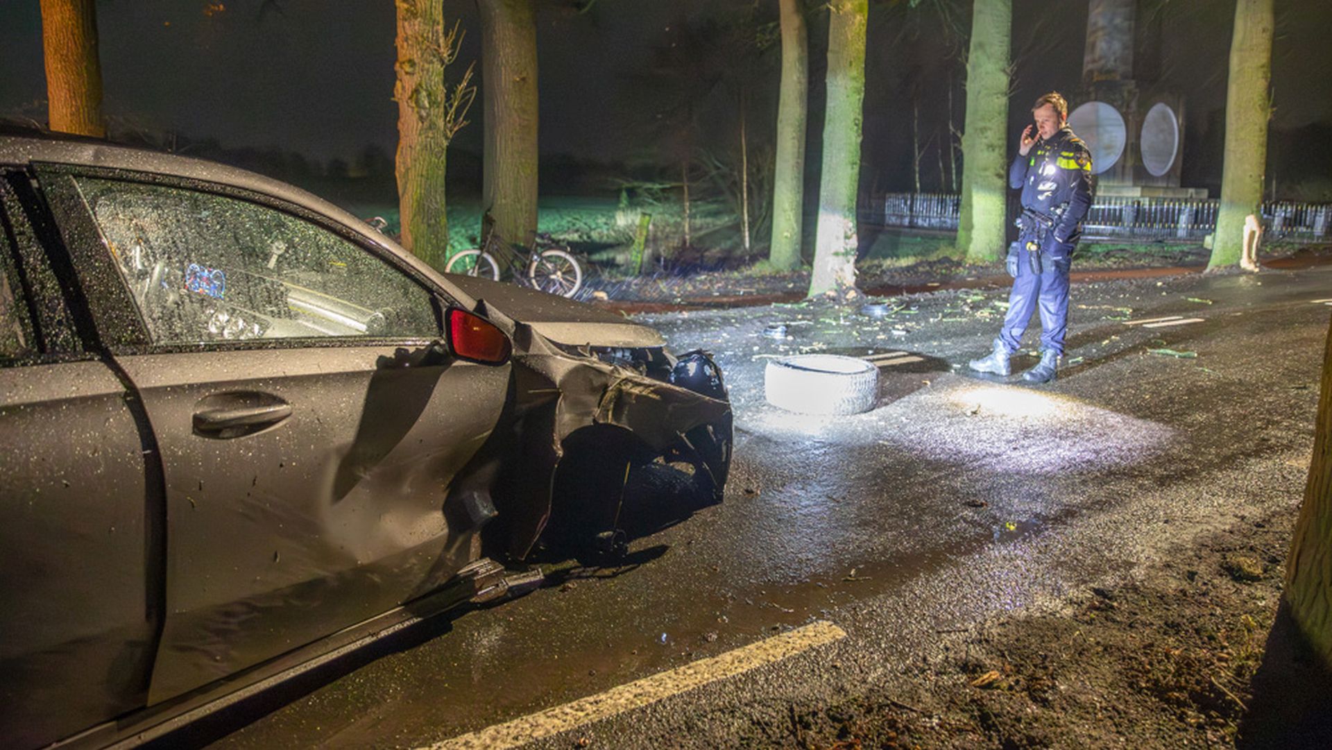 Man die vluchtte na ravage in Baarn was zwaar onder invloed