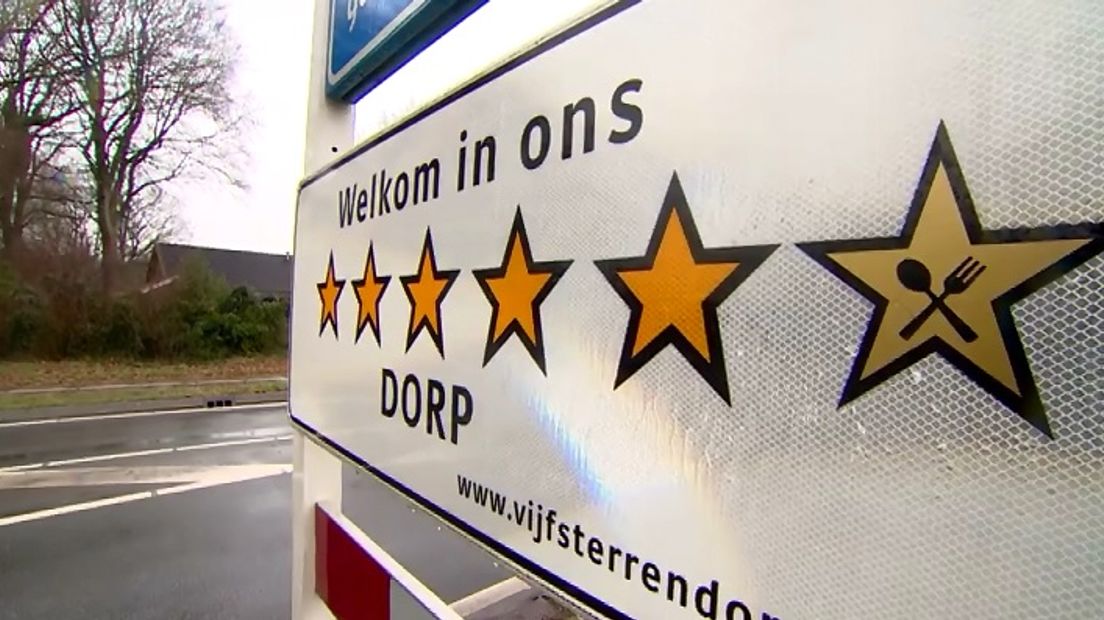 Het 5-sterrendorp Schoonloo heeft sinds kort een extra ster (Rechten: RTV Drenthe)