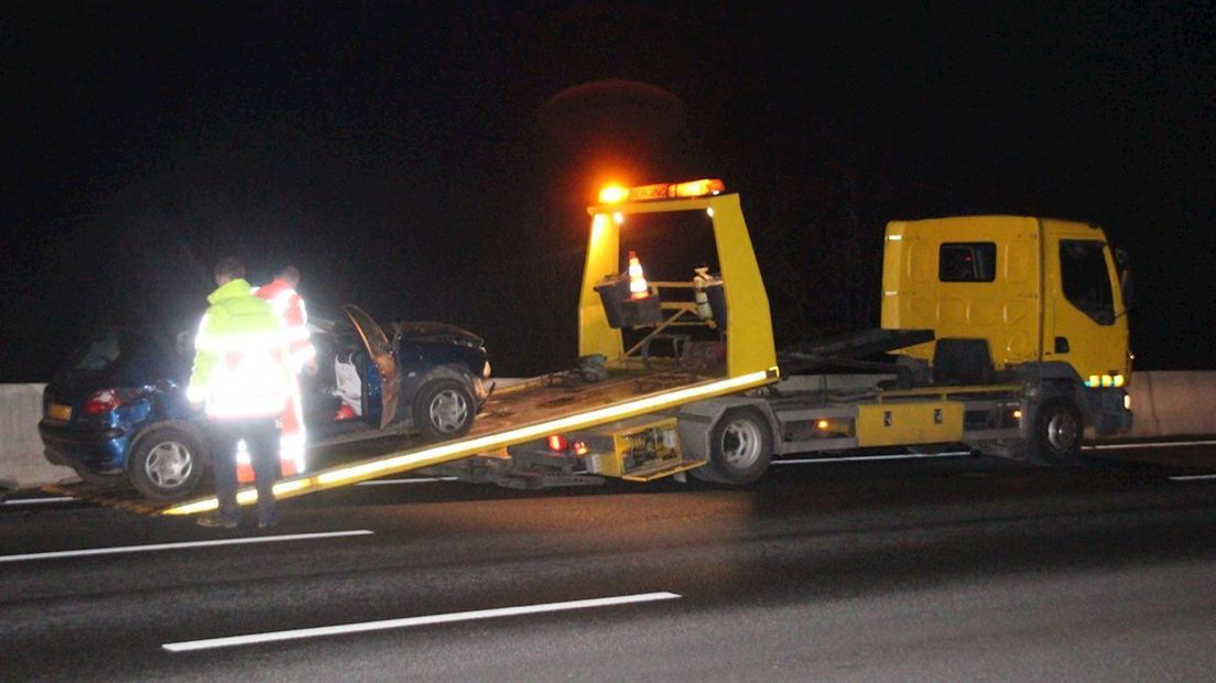 Ongeluk A28 bij De Lichtmis