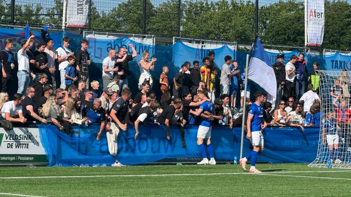 Hoogeveen vernedert HZVV in aantrekkelijke stadsderby