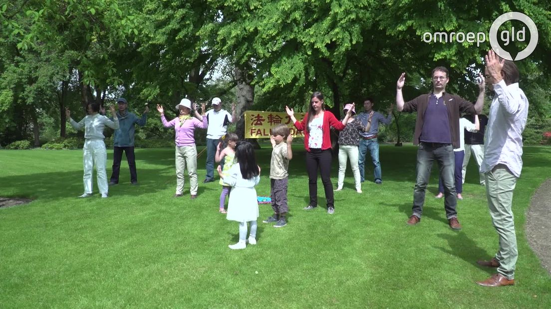 Falun Gong in Wageningen