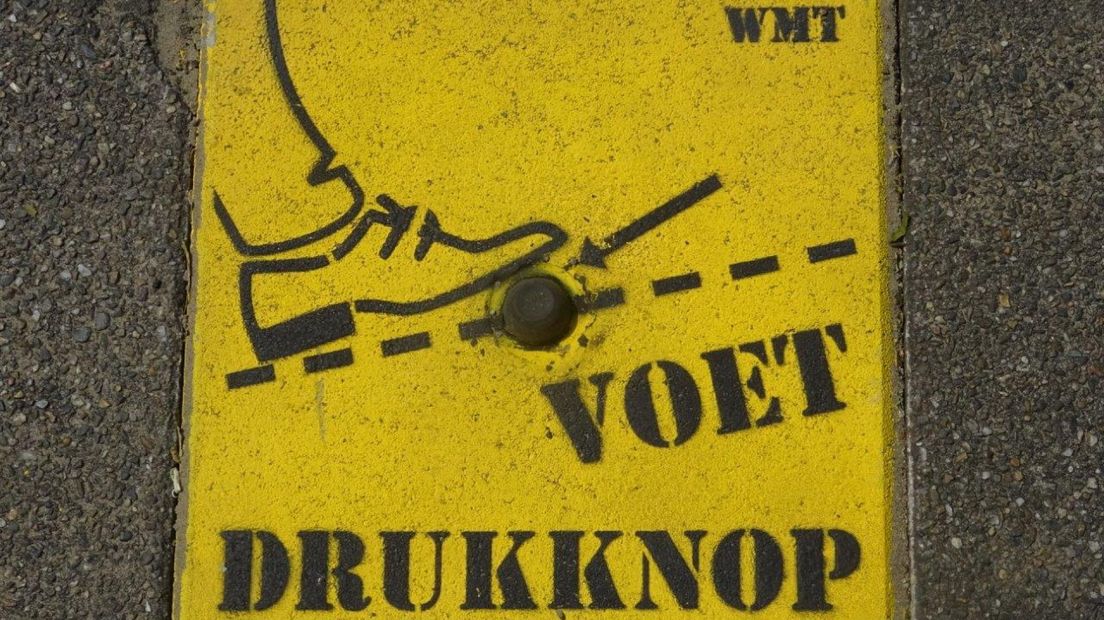 De voetdrukknop