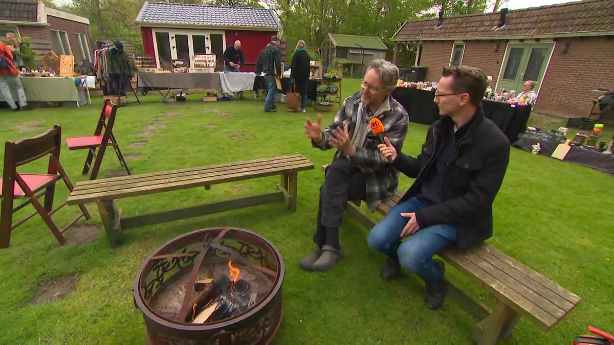 In Den Andel geen oranje, maar wel markt