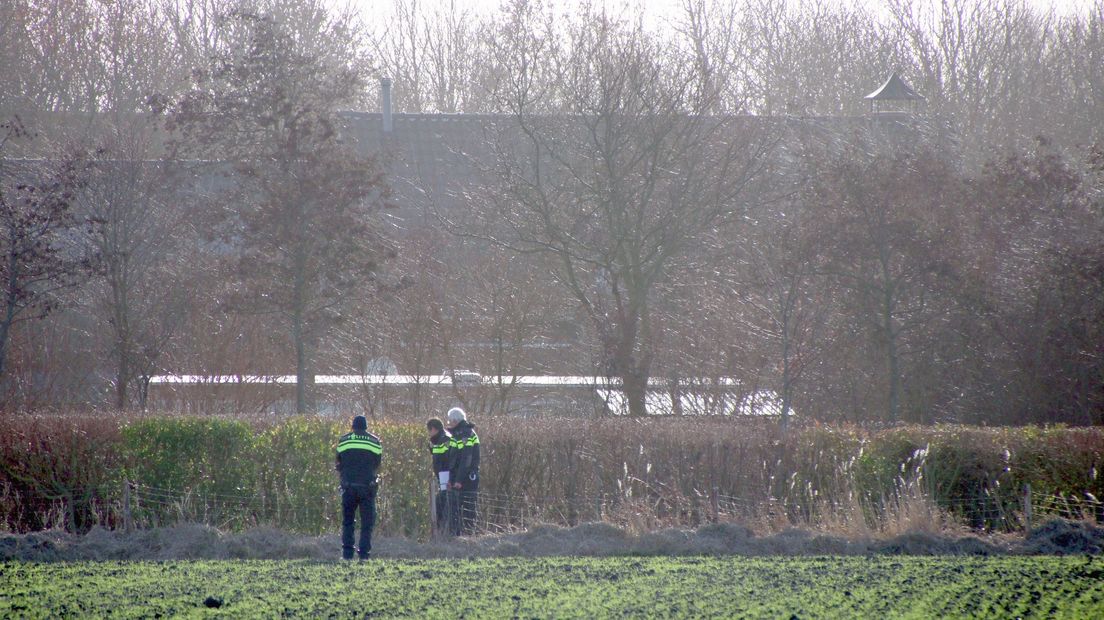 De man werd gevonden in een sloot bij Aagtekerke