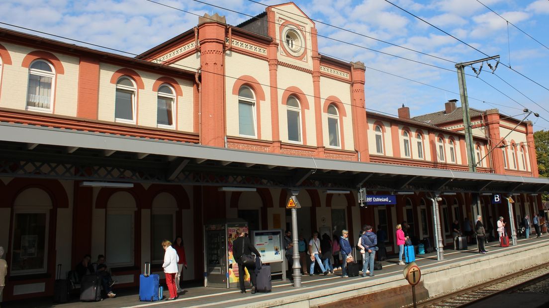 Het station van Leer