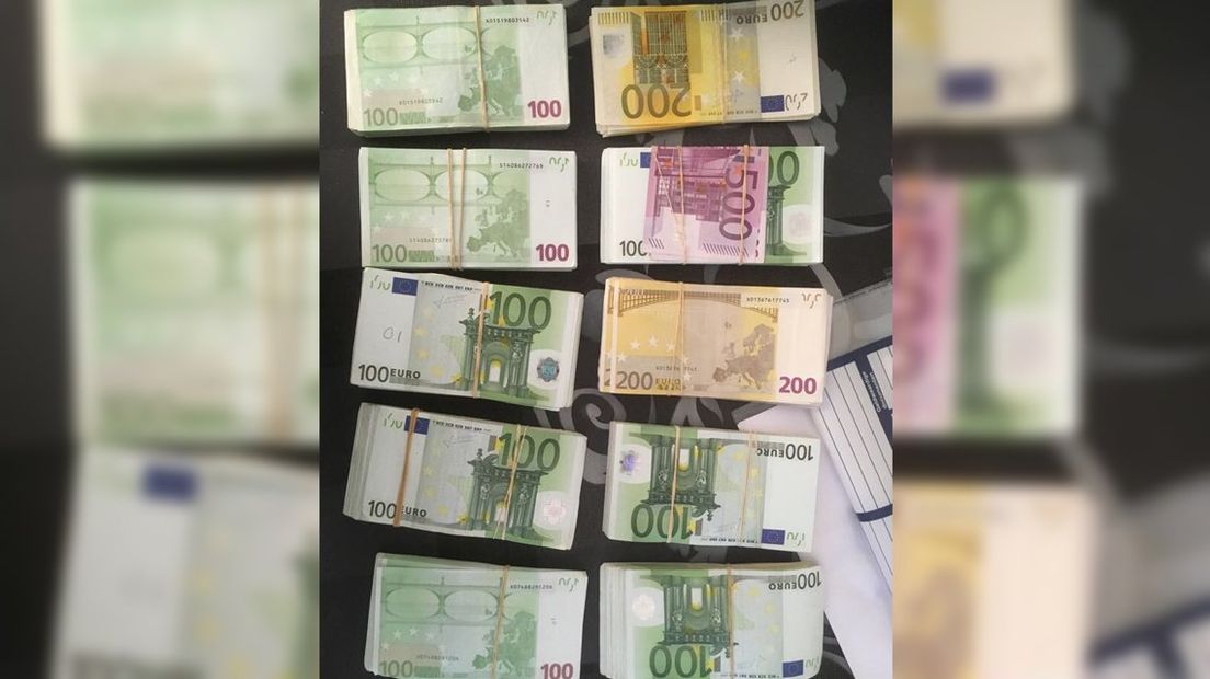 100.000 euro gevonden in huis in Leiden