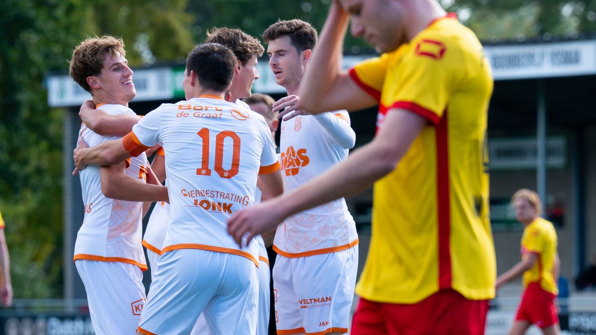 HHC geeft ruime voorsprong weg, ROHDA krijgt er acht tegen en eerste zege Staphorst
