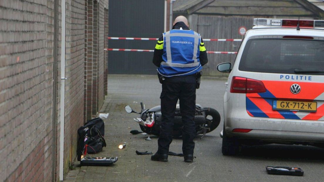 Twee mannen werden door de politie klemgereden