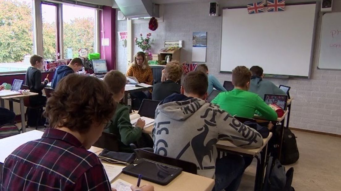 In de klas