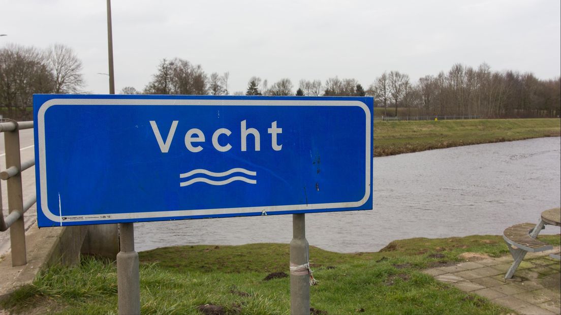 Hoog water in de Vecht