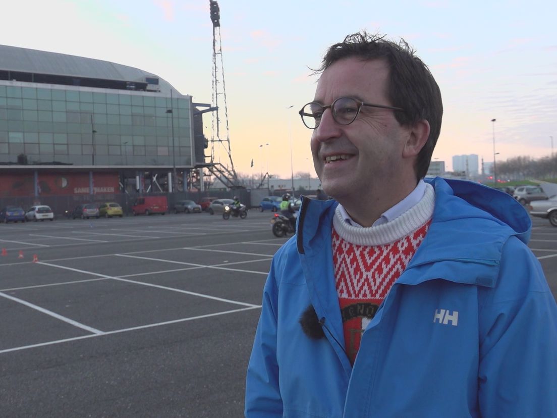 Diederik Gommers heeft samen met zijn twee zoons Feyenoord-seizoenkaarten