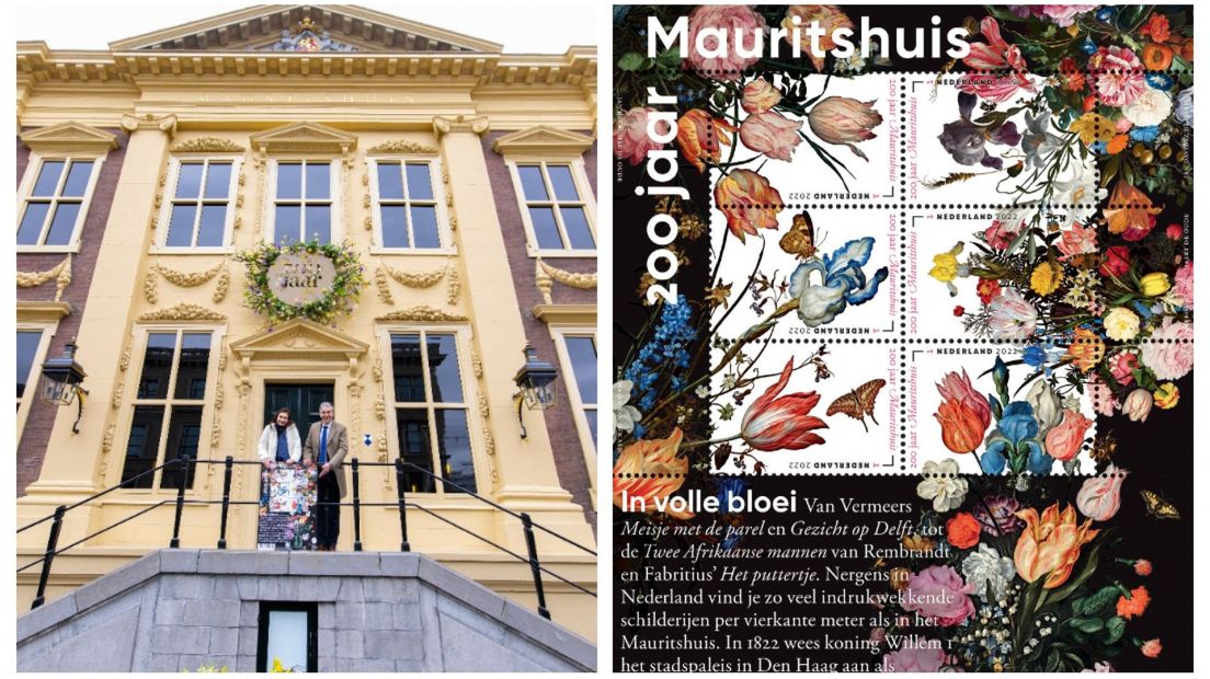 Mauritshuis krijgt speciale postzegels vanwege 200-jarig bestaan