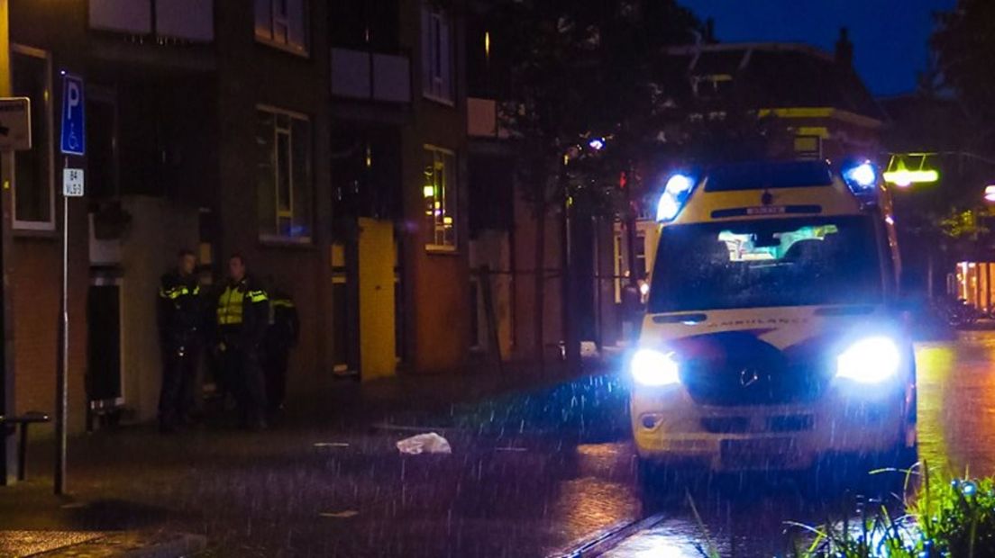 Een foto van het incident in juli