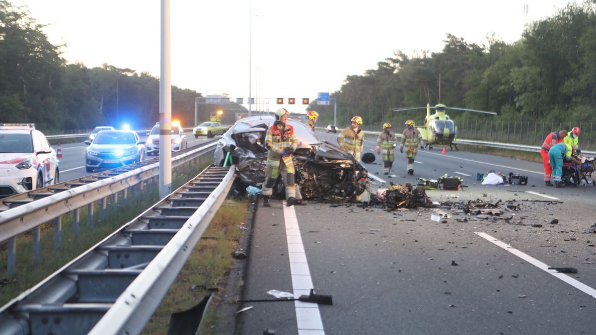 OM: Spookrijder probeerde voor dodelijke crash op A12 bij Maarn politiewagen aan te rijden