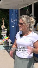 Kiosk weer terug bij zwemplas