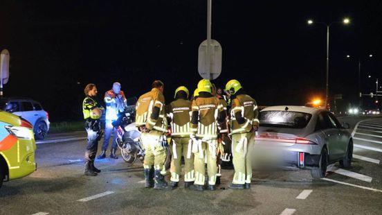 Gewonde bij ongeval • kop-staartbotsing