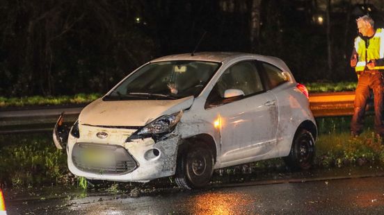 Snelweg A30 dicht na ongeluk.