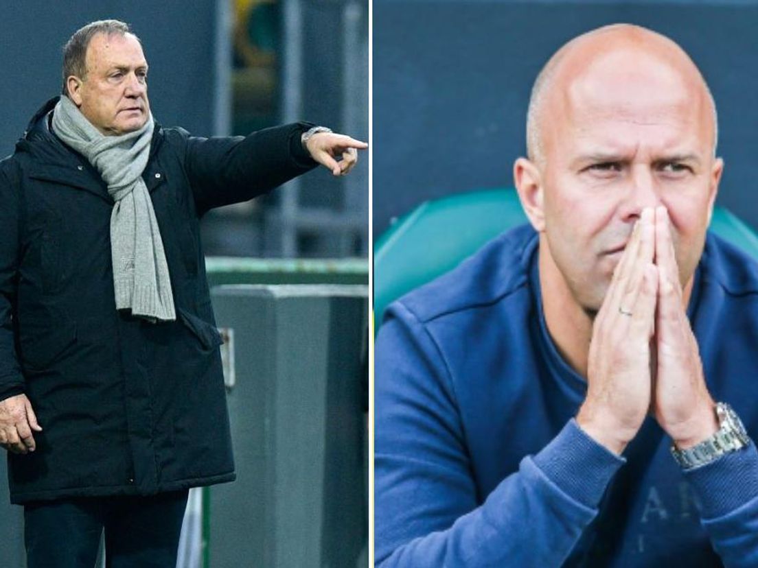 Dick Advocaat en Arne Slot. Foto's: VK Sportphoto