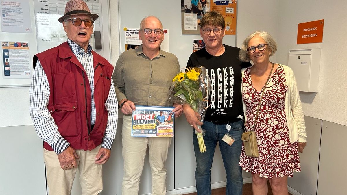 355 handtekeningen: mag Henk in Laag Zuthem pakketjes blijven bezorgen?